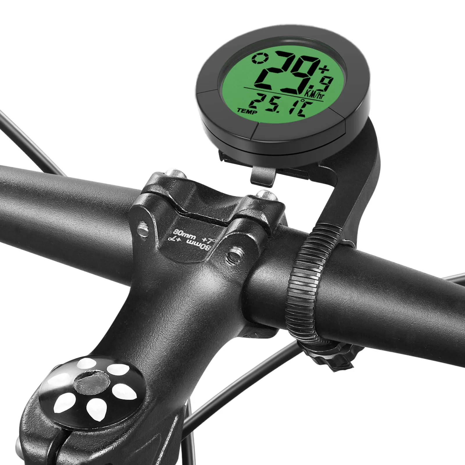 Bicycle Speedometer Temperature Measurement Waterproof Bicycle Code Meter Backlight Wireless Mountain Bike Riding Equipment