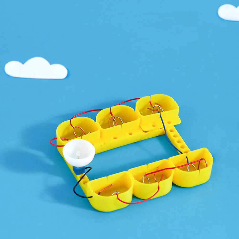 

1Set Fruit Science Experiment Kit DIY Electric Circuit Learning Kit for Kids 9-12 Classroom Teaching Tool Physics