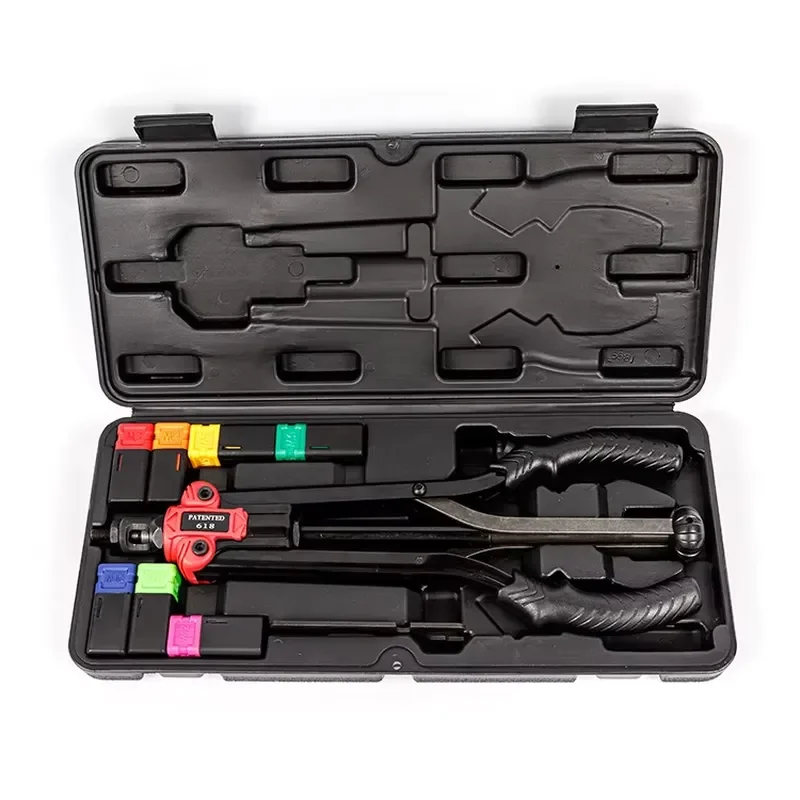 Semi-automatic Nut Riveter BT-618 Specifications M3-M12 Inch 6-32 8-32 10-24 1/4-20 5/16-18 3/8-16 1/2-13 Complete Range