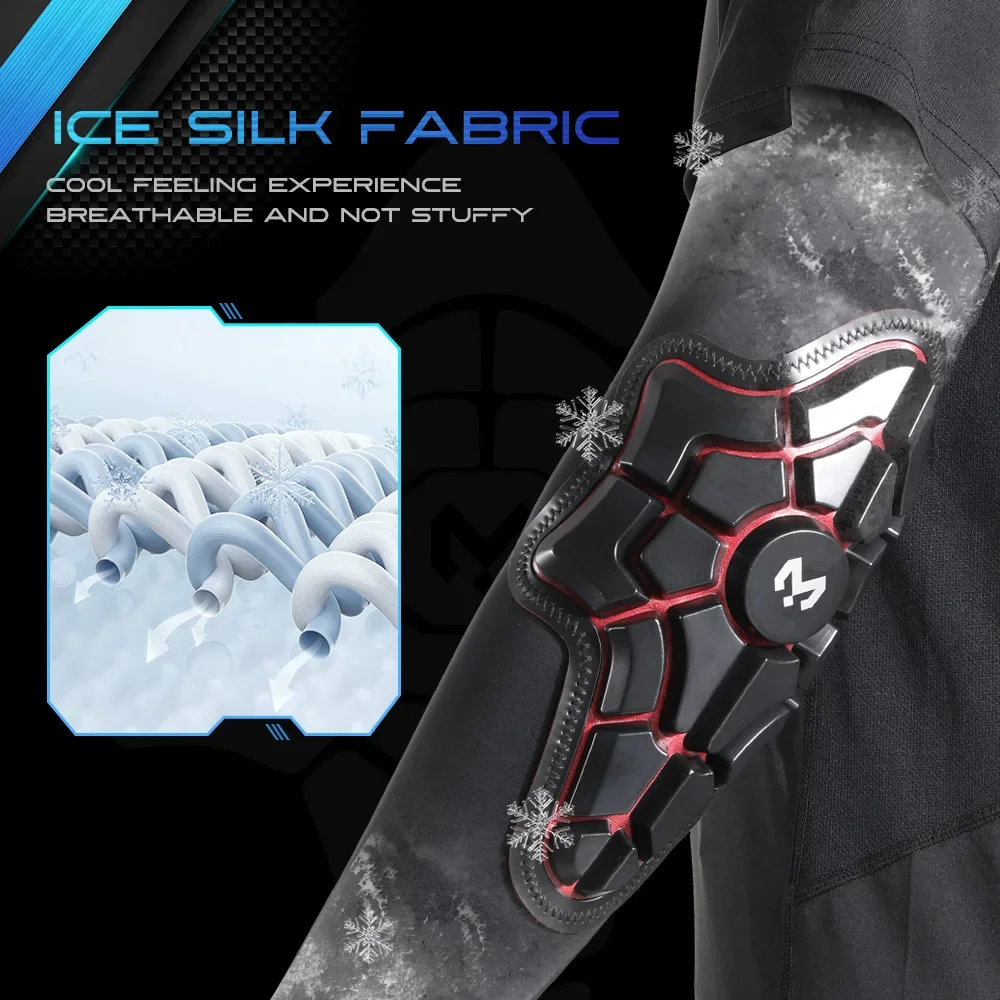 Cycling Elbow Pads Arm Sleeves Sport Basketball Compression Outdoor Bicycle Protection Guard Brace Sun Protection Anti-shock Men