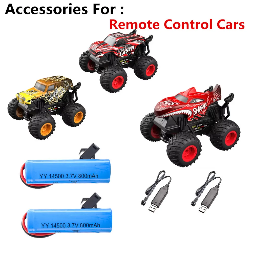 UJ99 RC Car Accessories Battery 3.7V 800mah SM-2P Plug /USB charging cable /  Use For: UJ99 RC Car