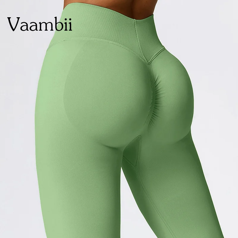 Comfortable And Formfitting Yoga Pants High Waist Hot Sale Fitness Lenggings Seamless Workout Pants Women Running Pants