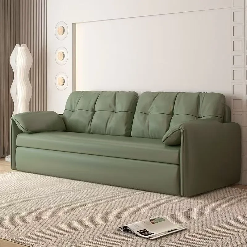 for Elephant Ear Sofa Bed Folding Dual Use Integrated Small Apartment Balcony Multi Function Telescopic Living Room Internet