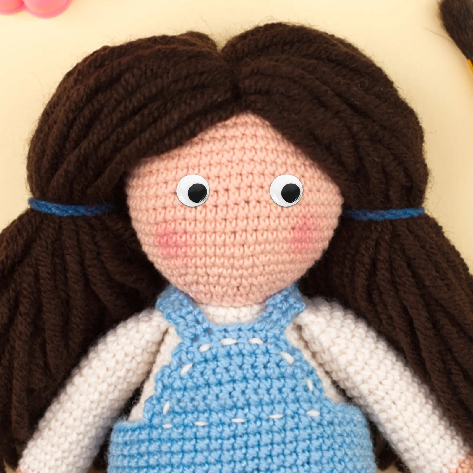 

Набор светящихся искусственных глаз: уникальные, разноцветные, крупные, прочные, ручной работы, для творчества и создания изделий из полимерной глины