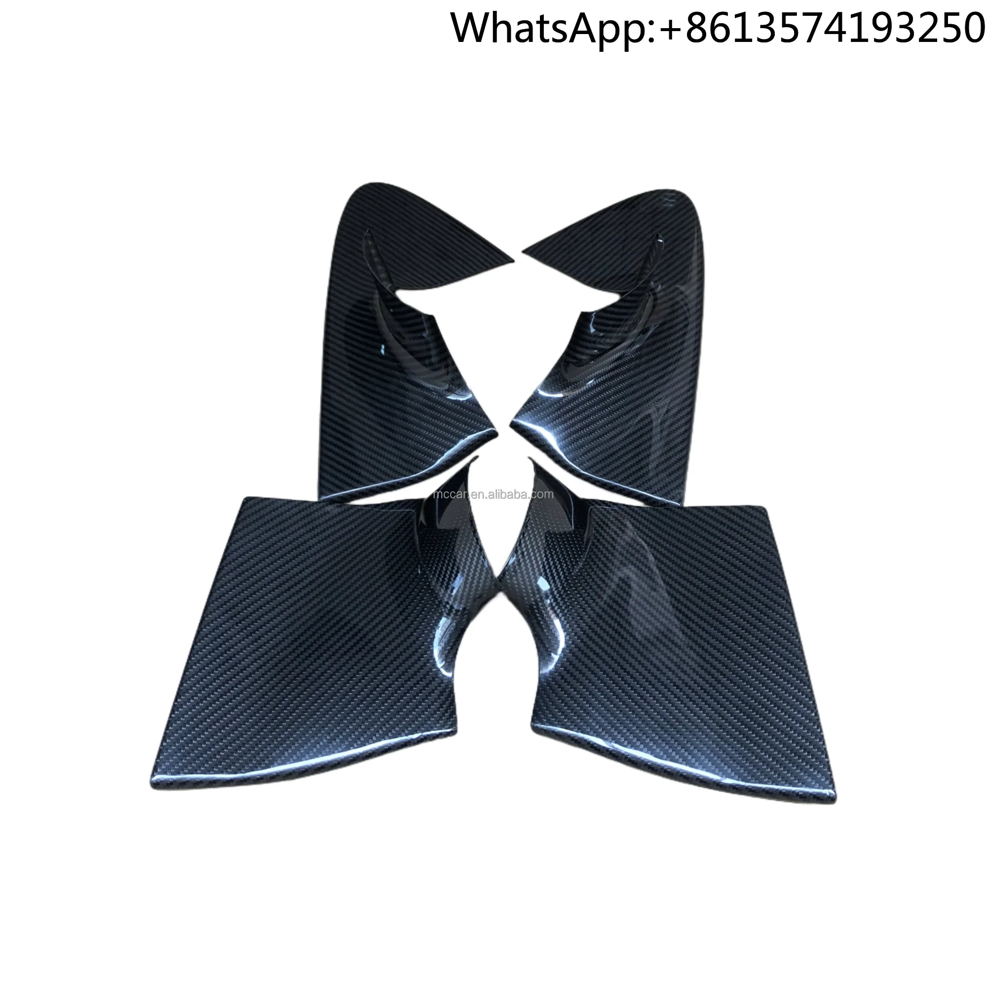 

For Custom-Fit Dry Carbon Fiber OEM Style Door Handle Cover For McLaren 720s Door Handle Decoration Cover