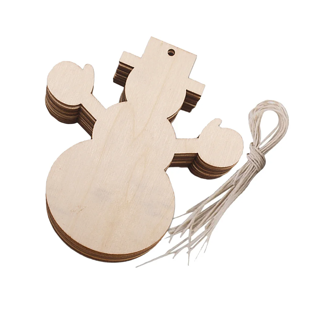 

20Pcs Natural Wood Slices Christmas Ornament Set Creative Wooden Hanging Plaque for Rustic Xmas Tree Decor DIY Gift Tags Wish