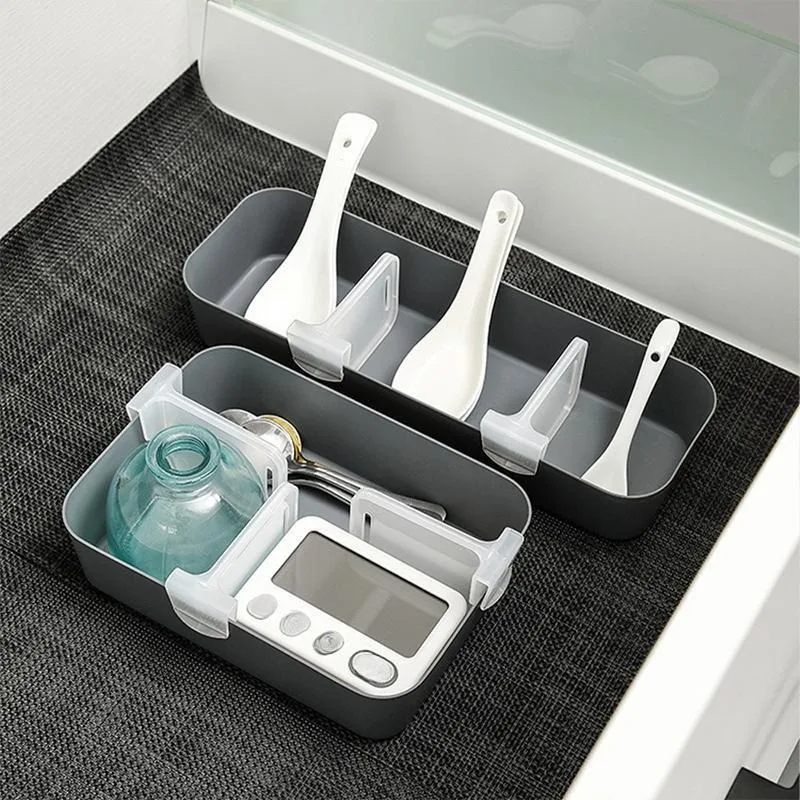 20Pcs Refrigerator Storage Partition Board Retractable Plastic Divider Kitchen Bottle Can Shelf Organizer