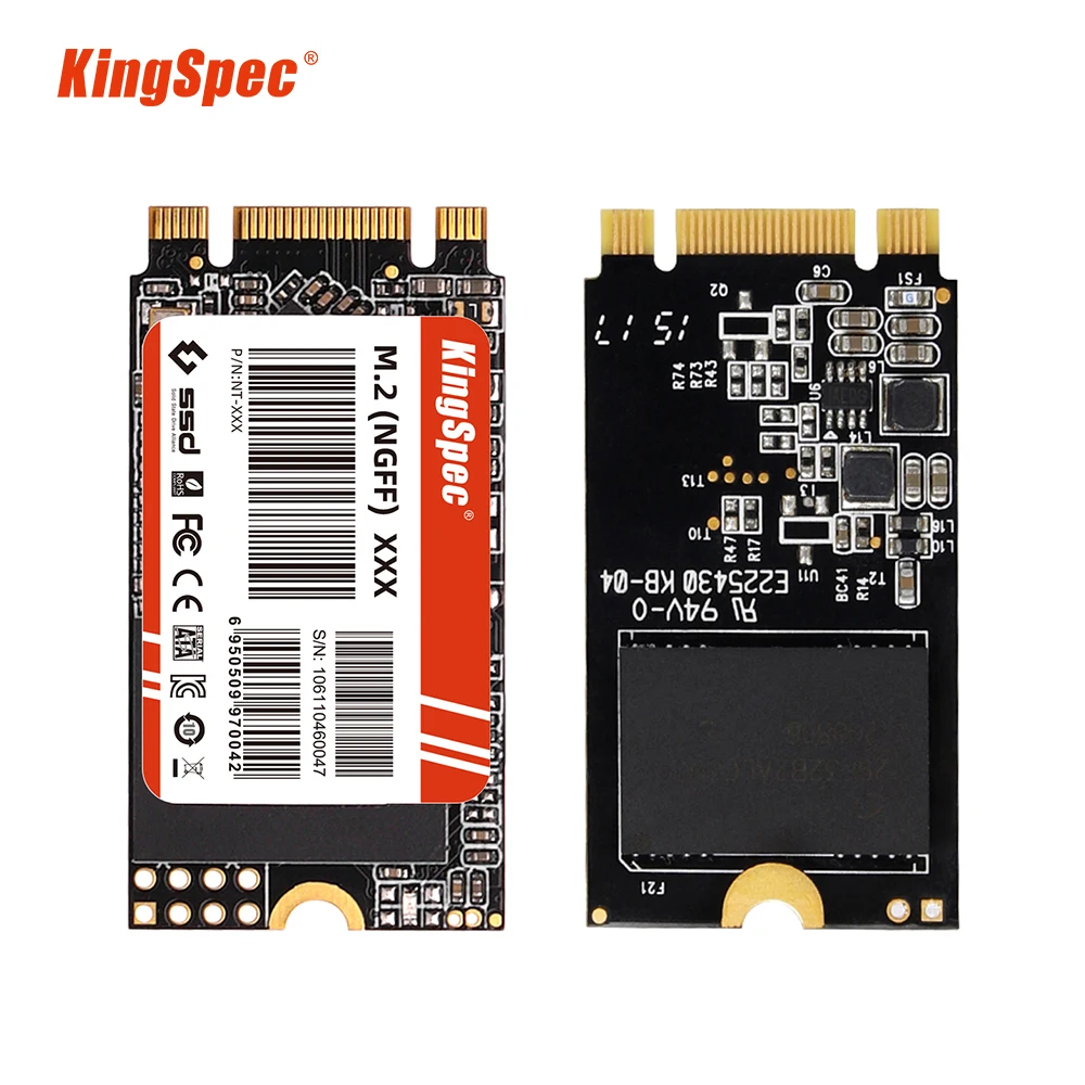 KingSpec NGFF SSD 2242 SATA 128GB 256GB 512GB 1TB M.2 SSD Internal Hard Drive Solid State for Laptop Desktop PC Acer EC 47 Table