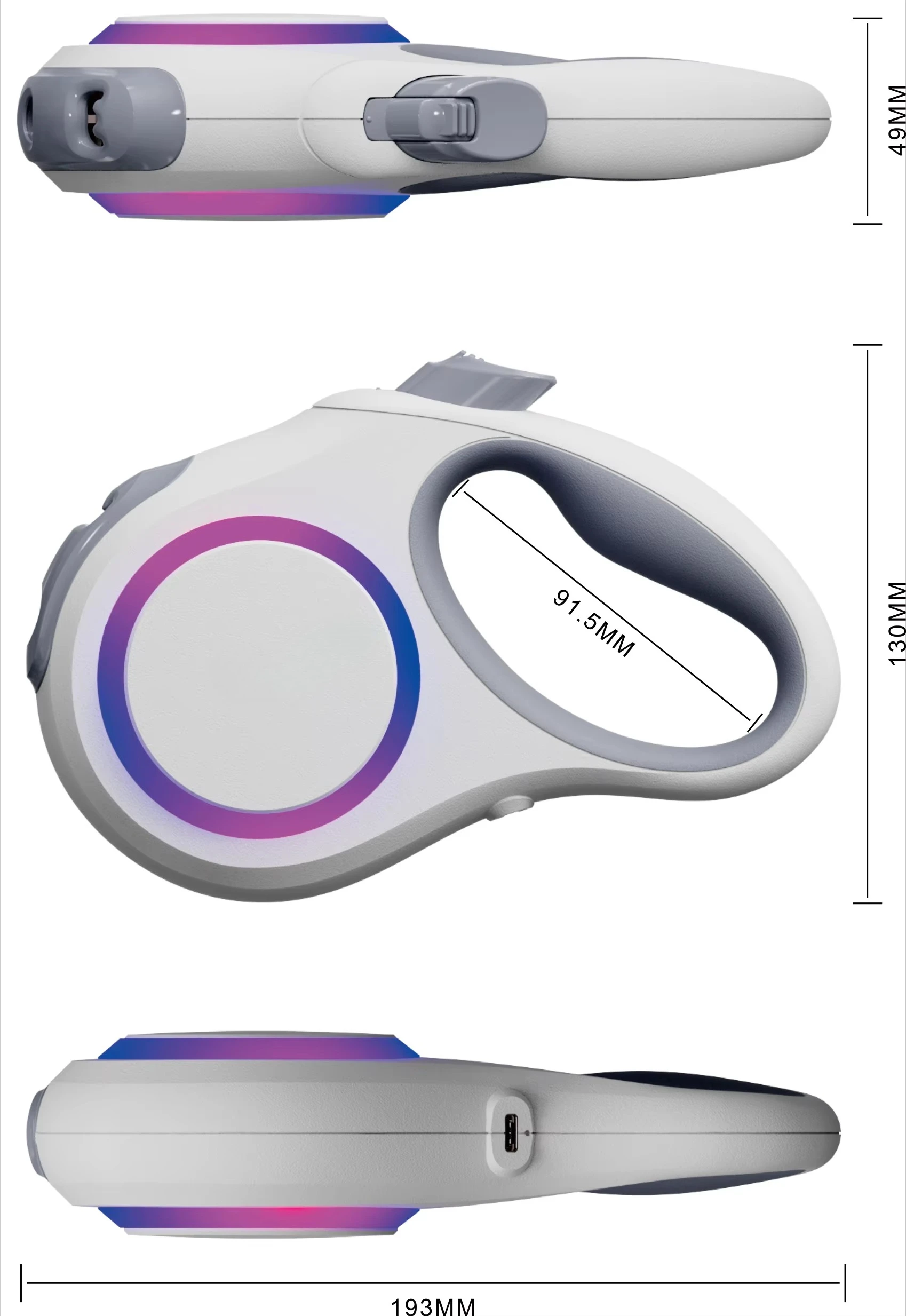 Nova Coleira Retrátil para Cãe - Retractable Dog Leash avaliação e preço