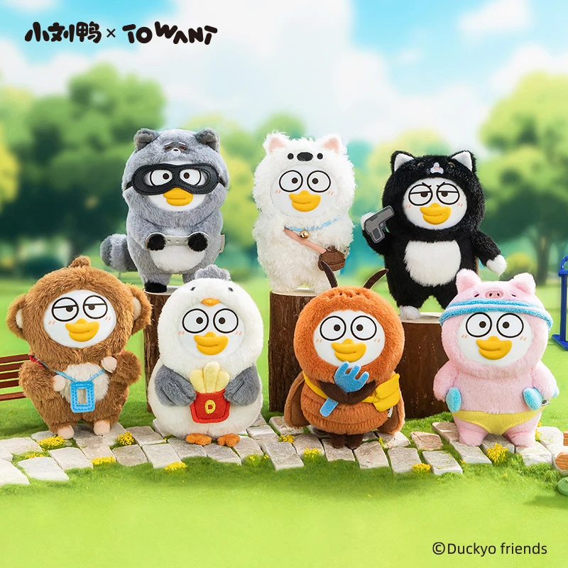 

Duckyo Friends Animal Life Guide Series Виниловая слепая коробка Игрушки Kawaii Аниме Фигурка Сюрприз Mystery Box Куклы Подарок для девочек