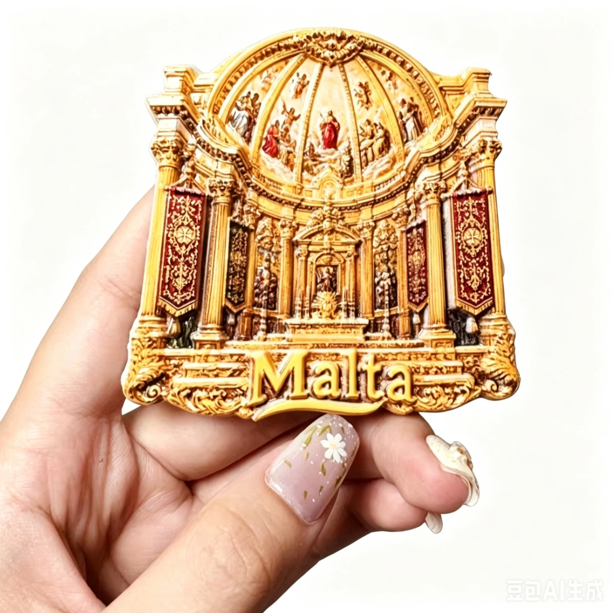 Europe Malta 3D Fridge Magnets Tourism Souvenir Refrigerator Magnets Sticker