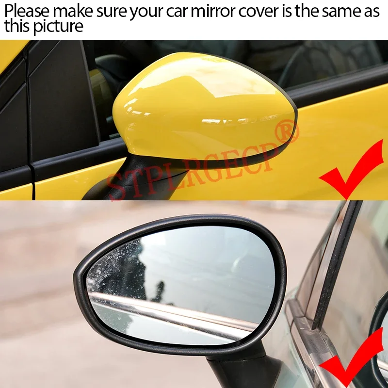 Außen-Seitenspiegel Ersatz-Reflektiergläser Spiegelglas-Teile für Fiat 500 500C Punto Linea 2007-2018 – Detail 2