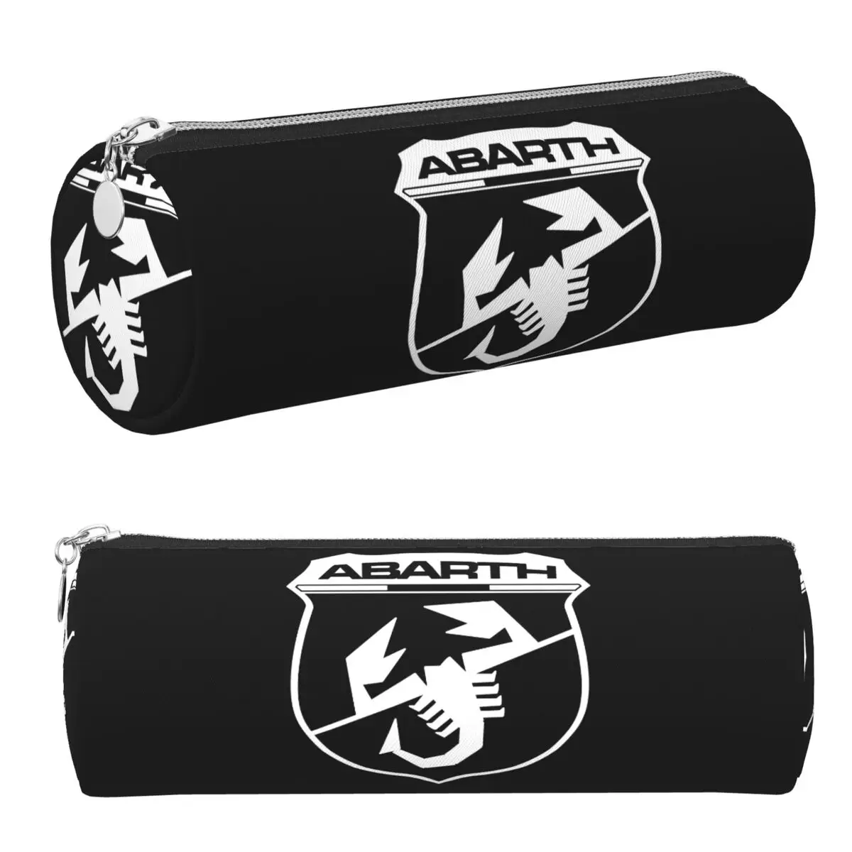Abarth C Cool Federmäppchen, Stiftetui, zylindrische Stiftbox, Stifttasche für Studenten, Geschenke