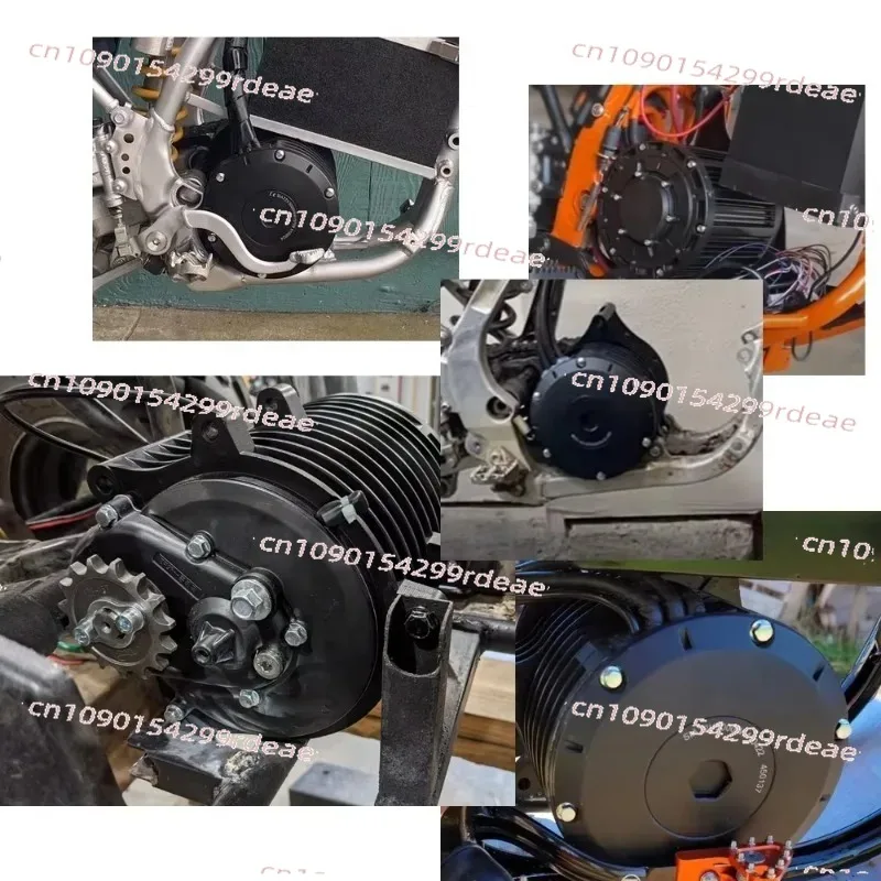 High-performance  Electric Drive Motorcycle Build Off-road E-bike 13.5kw Peak-power 72V/96V Electric Mid Drive