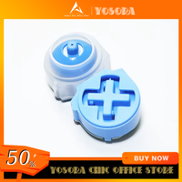 Zd O+Excellent Gaming Controller Left And Right Joystick Cross Key Module Custom Accessories Cover Detachable Bottom Cover Gift