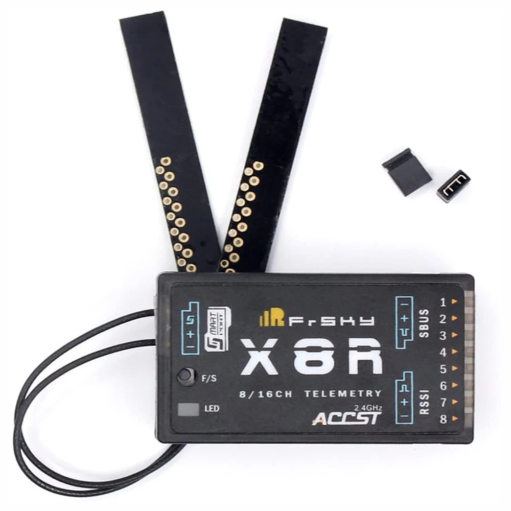 FrSky X8R 8/16ch Receiver for XJT Taranis X9D Plus Horus X12S X-lite Pro X9DP 2019 SMARTPORT and SBUS Remote Control Transmitter