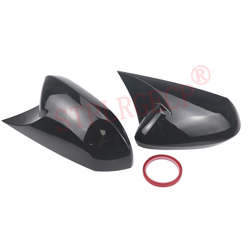 Rearview Side Wing Mirror Cover Cap Glossy Black Add-on M Style Shell for Toyota GR Yaris RZ RC XP210 2020-2025 2026 view 4