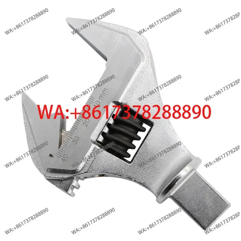 High Precision Steel Ratchet Wrench Movable Opening Eagle Beak Crescent Head Insert Torque Measuring Accessories