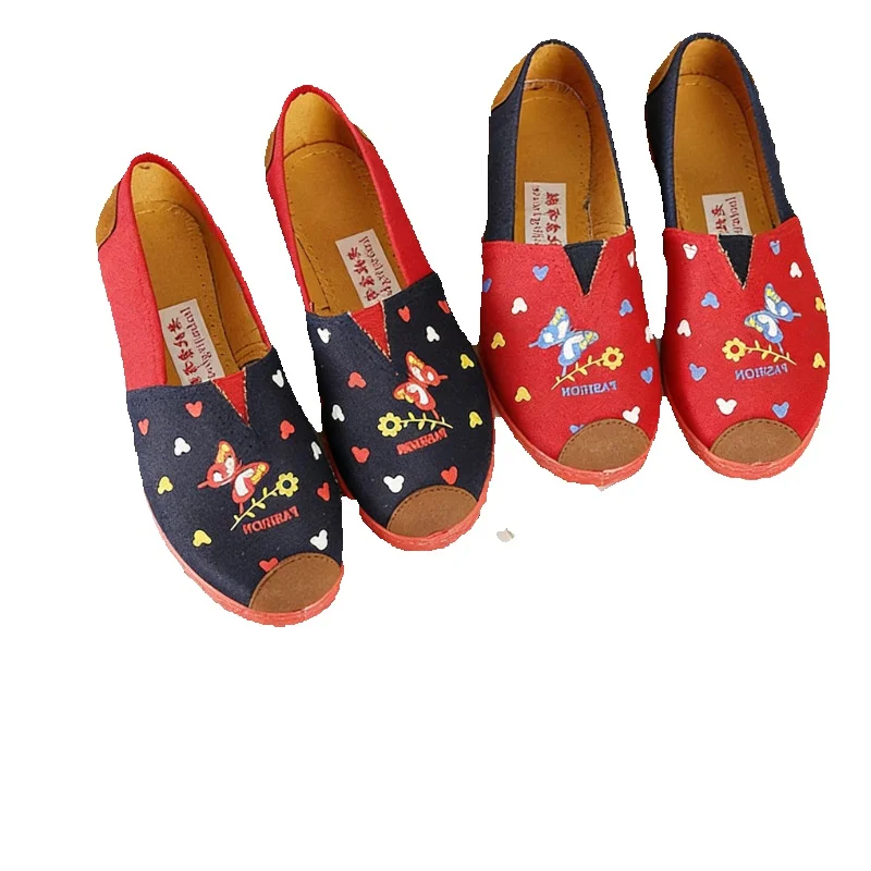 New Thomas Old Beijing Cloth Shoes For Women, Casual Canvas Shoes, Versatile Shallow Mary Jane Shoes_voghion.com