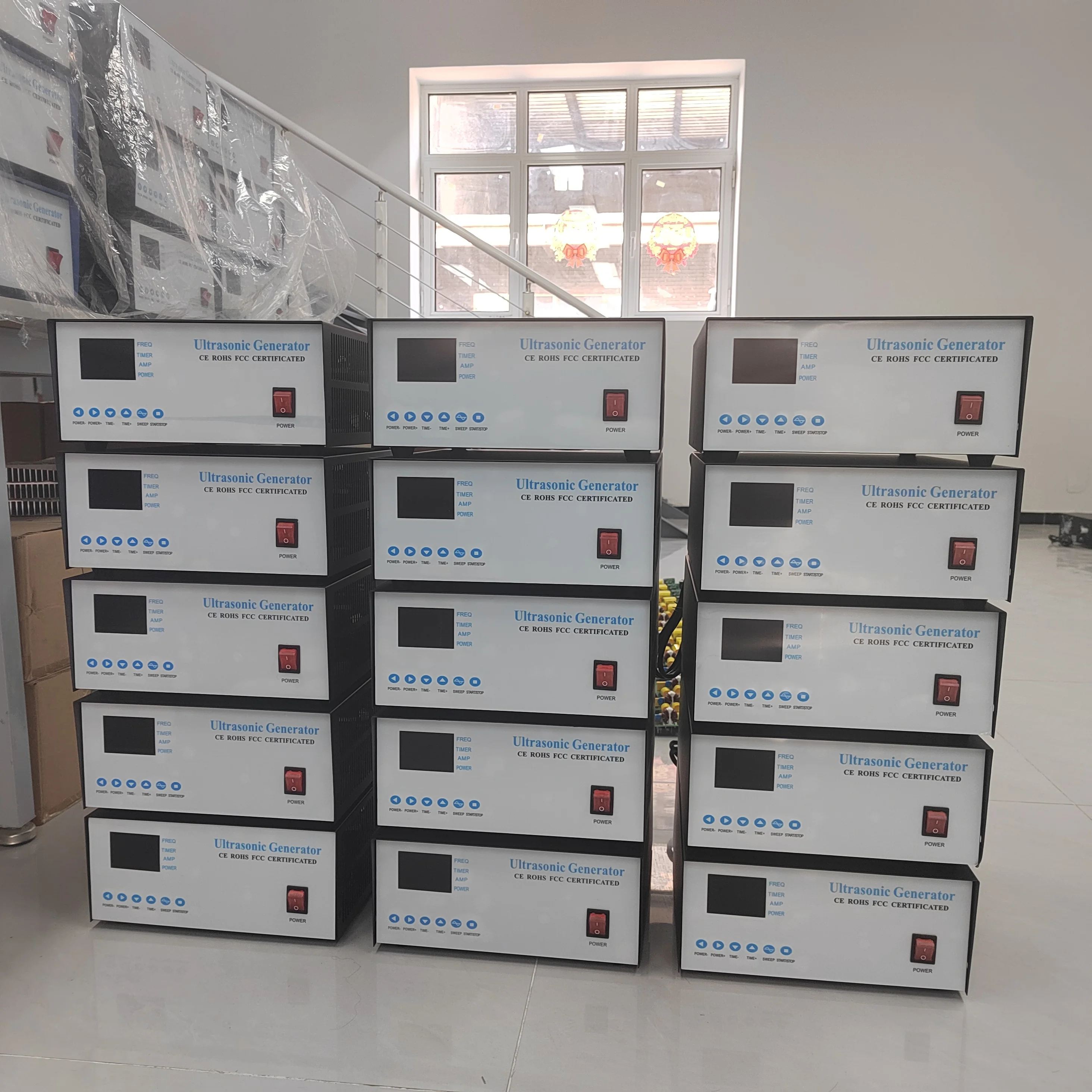 200W-3000W Ultrasonic Transducer Driver Ultrasonice Generator For Ultrasonic Bath