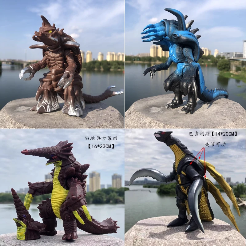 Anime Godzilla Scorpus Gloker Bishop Gigan Biollante Godzilla Monster Series PVC muñeca modelo adornos juguetes para niños regalo