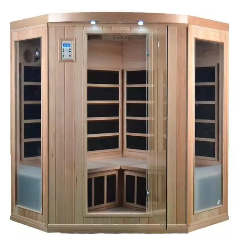 Popular Portable Steam Wooden Spa 6-8 People Traditional Outdoor Sauna Home Garden Relaxation Sauna Room