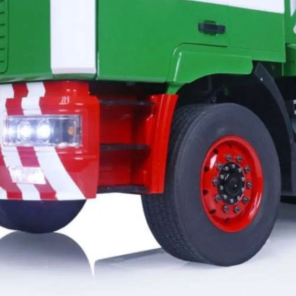 1/14 Hydrauliczny Ciężarówka Wywrotka RC VL18U F2000 2-biegowa Skrzynia Biegów Wywrotki z Podnośnikiem, Dźwiękiem, Światłem, Wahaczem, Malowany Samochód RC Toucan