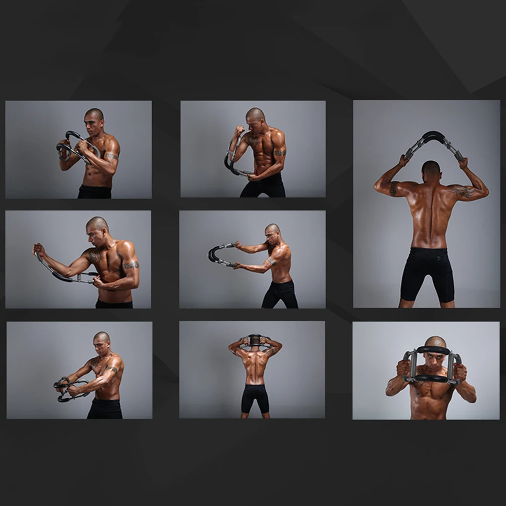 Einstellbare Twister Arm Exerciser U-Förmigen Handgelenk Kraft Trainer Tragbare Trizeps Brust Expander Home Gym Fitness Ausrüstung