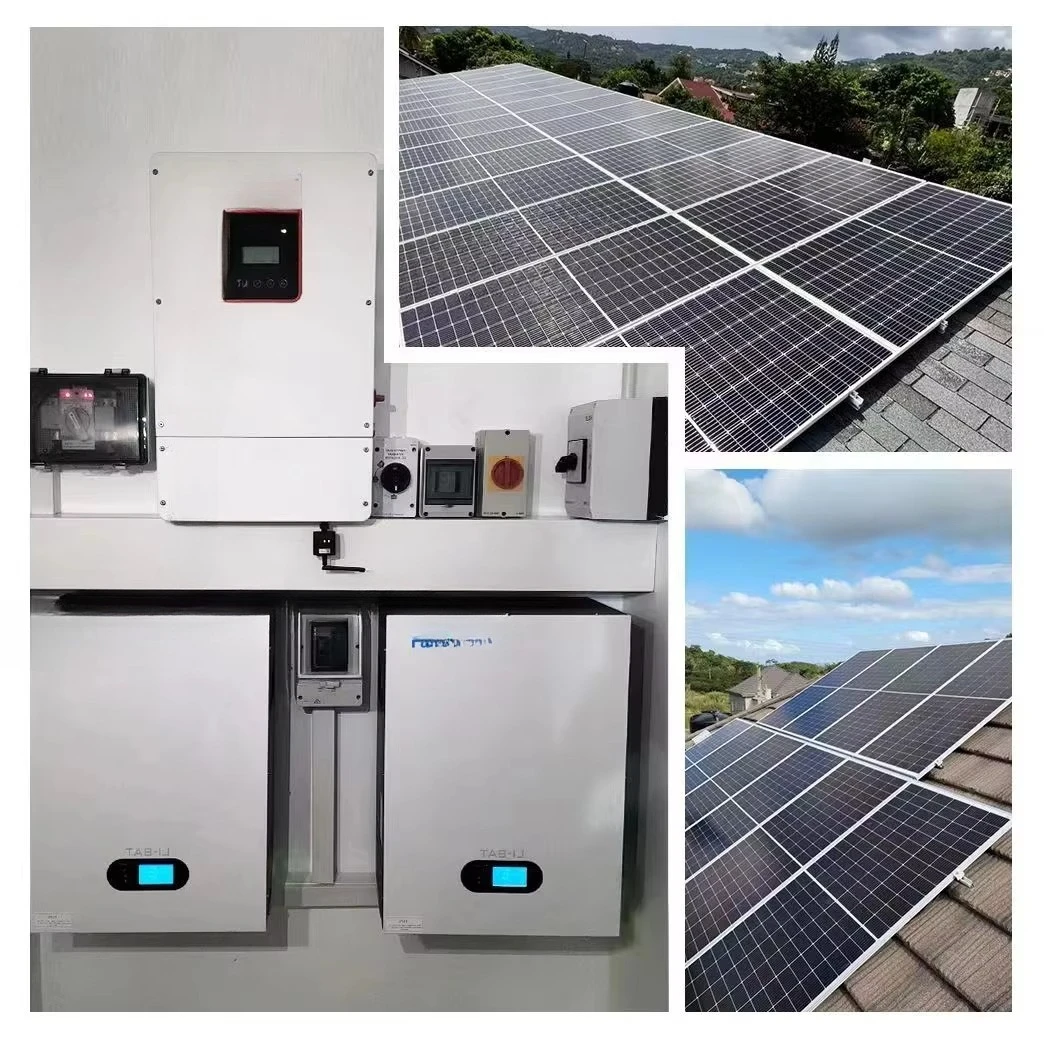 3kw الطاقة الشمسية الطاقة الضوئية عدة 3.5Kw بطارية حزمة الطاقة الشمسية الهجين نظام كامل للسكنية