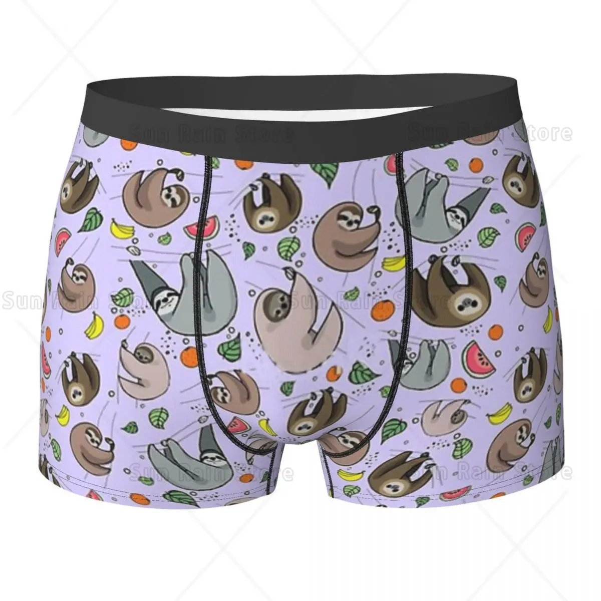 

Boxer Underpants Shorts Super Cute Sloth Panties Male Breathable Underwear for Homme Man Boyfriend Gift