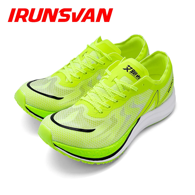 IRUNSVAN FEIDIAN GC1.0 Men\'s and Women\'s 2024 New Professional Marathon Running Shoes Speed Up Breathable Sports Shoes