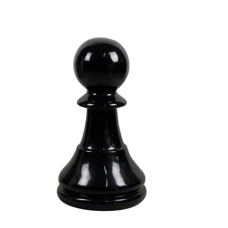 

unique Large Fiberglass Sculpture National Chess Sculpture of king and Queen Chess Pieces Home Decoration