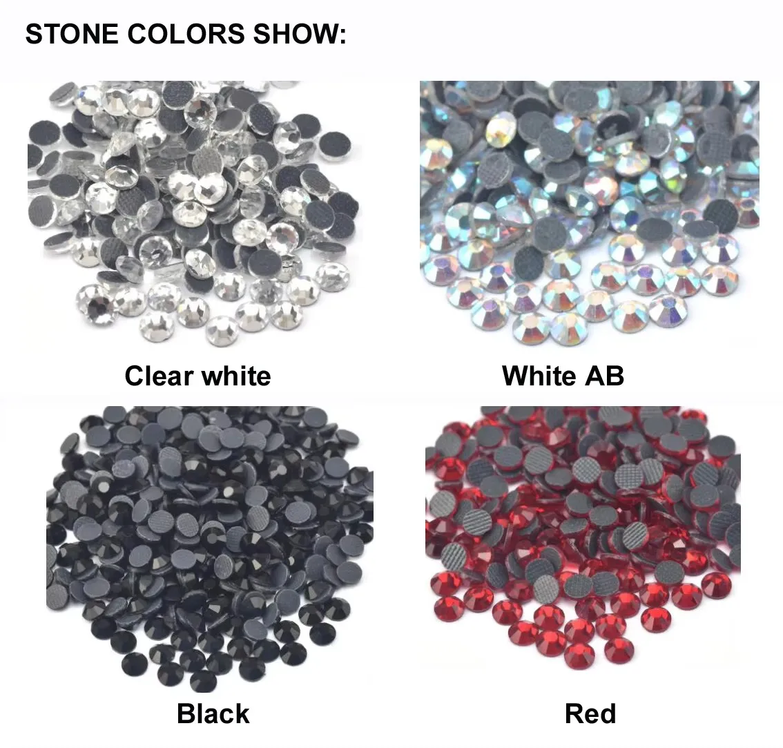 10 pz/lotto (30x3.50cm) strass Hotfix fantasia per abbellimento del bordo strass a trasferimento termico per indumento fai da te (SS-7515)