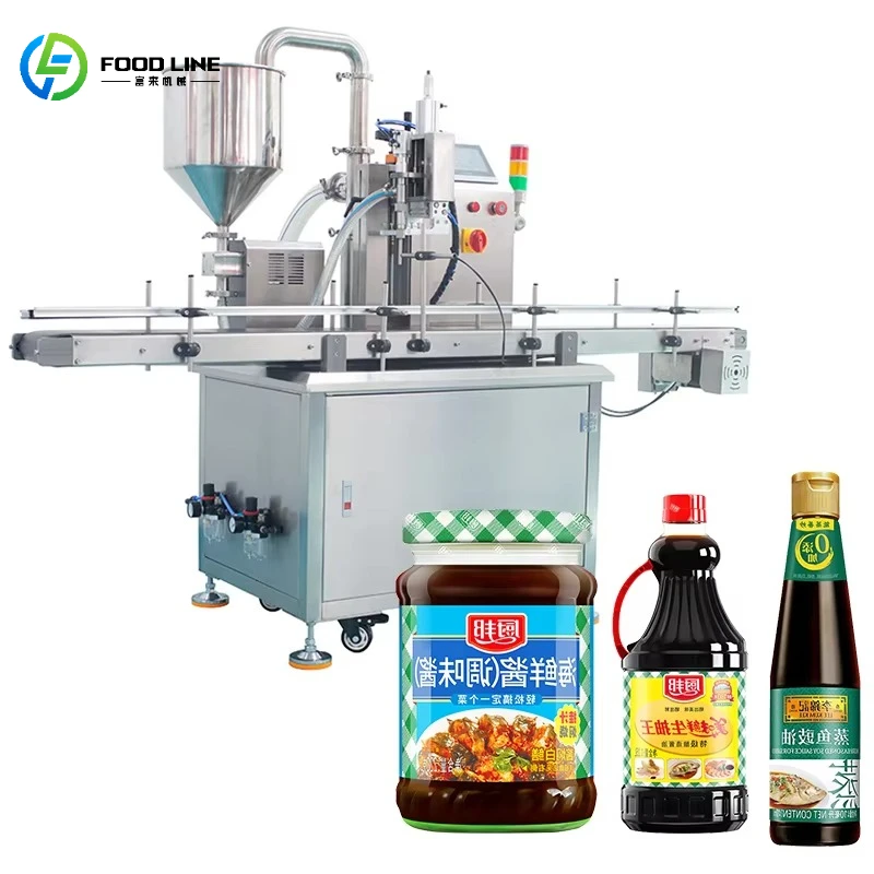 Customized Stainless Steel 304 Filling Machine with Conveyor Belt Industrial Grade Liquid Paste Filling Equipment for Factory