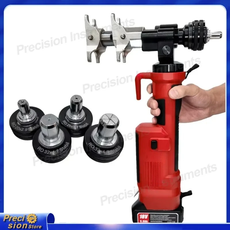 For Hydraulic Pipe Expander Tool Battery Powered Axial Press PEX Copper Aluminum Multilayer Tube Expansion
