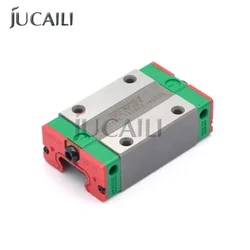 Jucaili hiwin linear führung schieber block qeh15ca qeh20ca qeh25ca für großformat drucker linear schiene cnc drucker teile