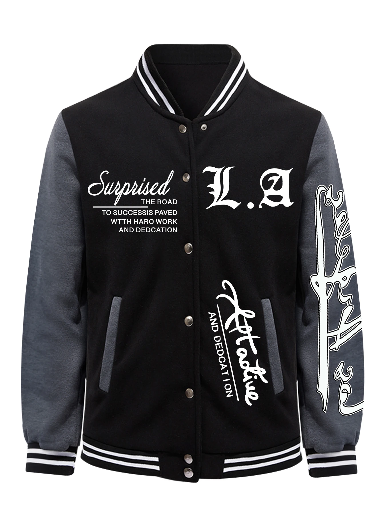 سترات ماليبو كاليفورنيا بأزرار مطبوعة بأحرف فنية ملابس نسائية رياضية ناعمة للخريف ملابس غير رسمية أساسيات بسيطة ملابس خارجية #2