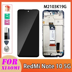 TFT Screen For Xiaomi Redmi Note 10 5G M2103K19G M2103K19C LCD Display Touch Screen Digitizer Assembly Replacement Parts