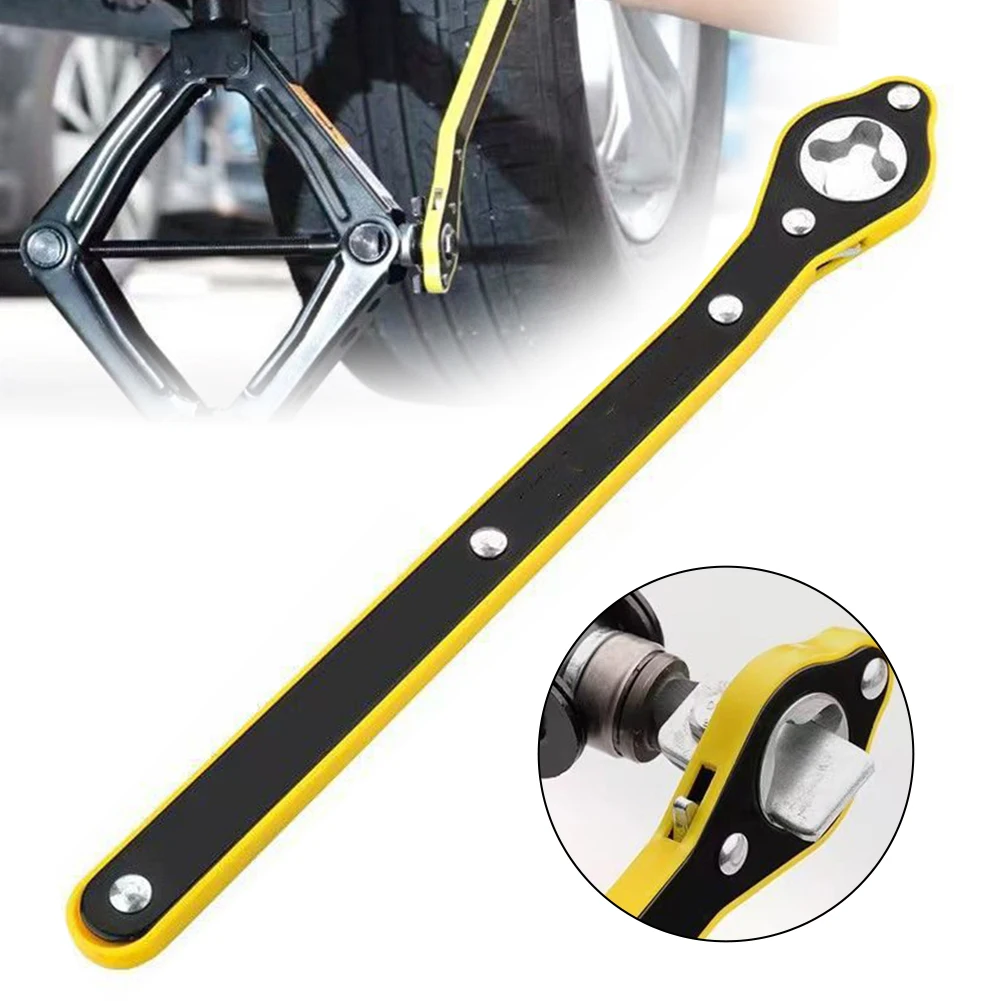 

Car Jack Labor Saving Wrench Tire Ratchet Wrench Tire Jack Removal Wrench Jack Rocker Arm Car Repair Labor Saving Tool