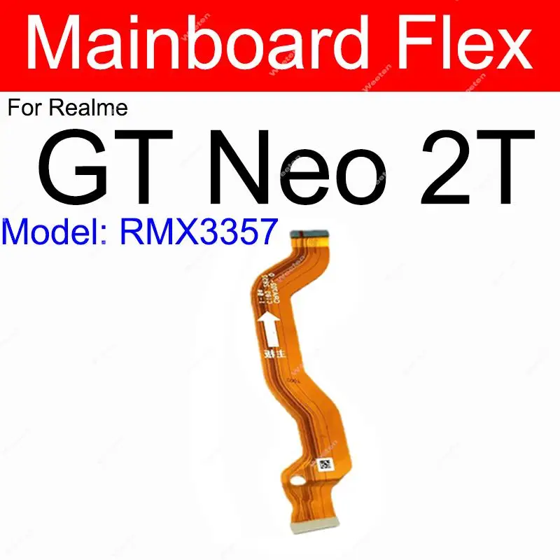 LCD Mainboard Flex Cable For Realme GT Neo 2 2T Neo Flash GT Master 5G Motherboard LCD Display Flex Ribbon Replacement