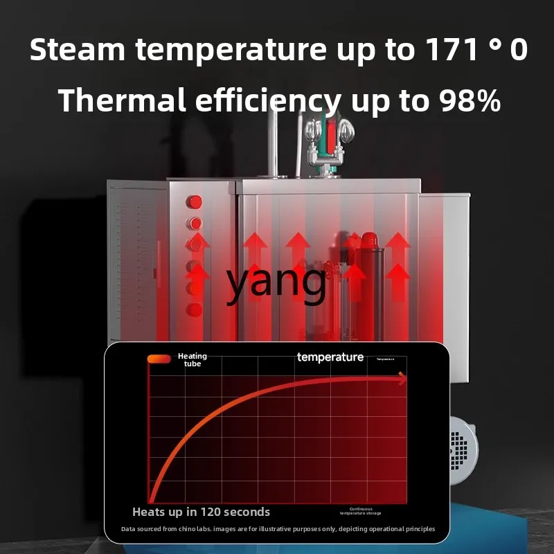 cQ commercial electric steam engine vertical boiled soy milk brewing wine steamed bread gas industrial boiler
