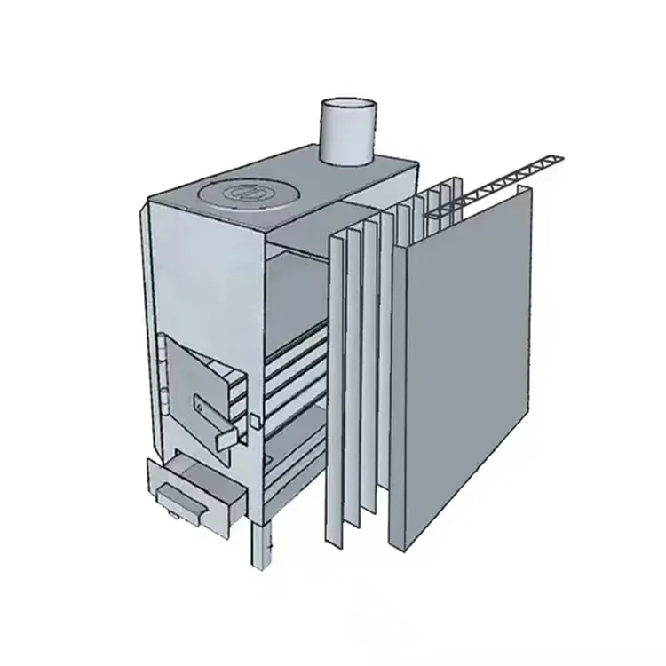 An energy-saving and environmentally friendly winter heating stove that can burn wood and coal