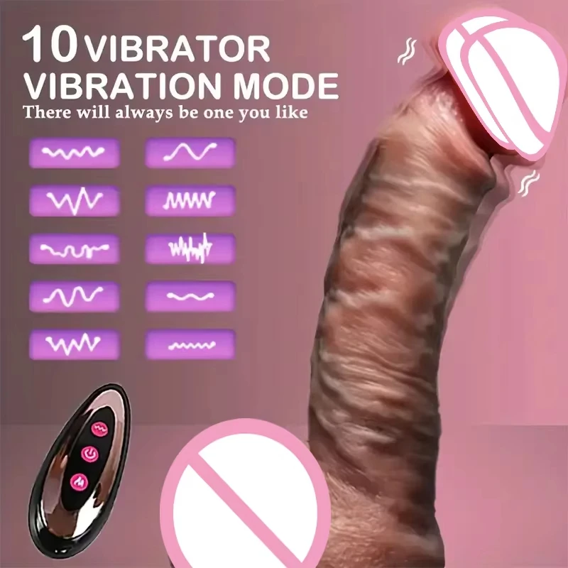 تلسكوبي تهتز الجة واقعية دسار الإناث الاستمناء التدفئة القضيب التحكم عن بعد ديك الجنس لعب الكبار للنساء 18 #5