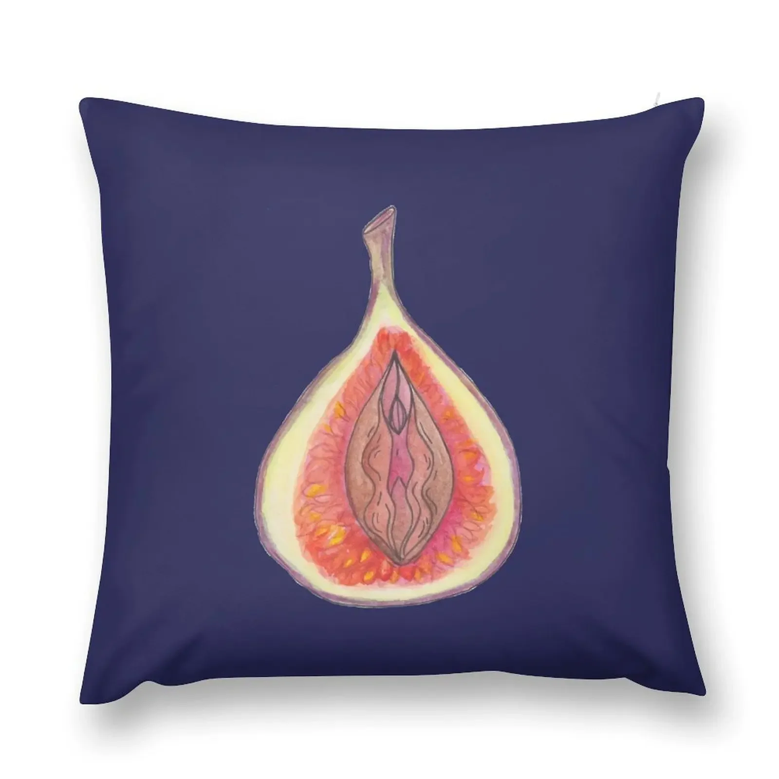 

Fig vulva Throw Pillow Cushions For Children covers for pillows pillow