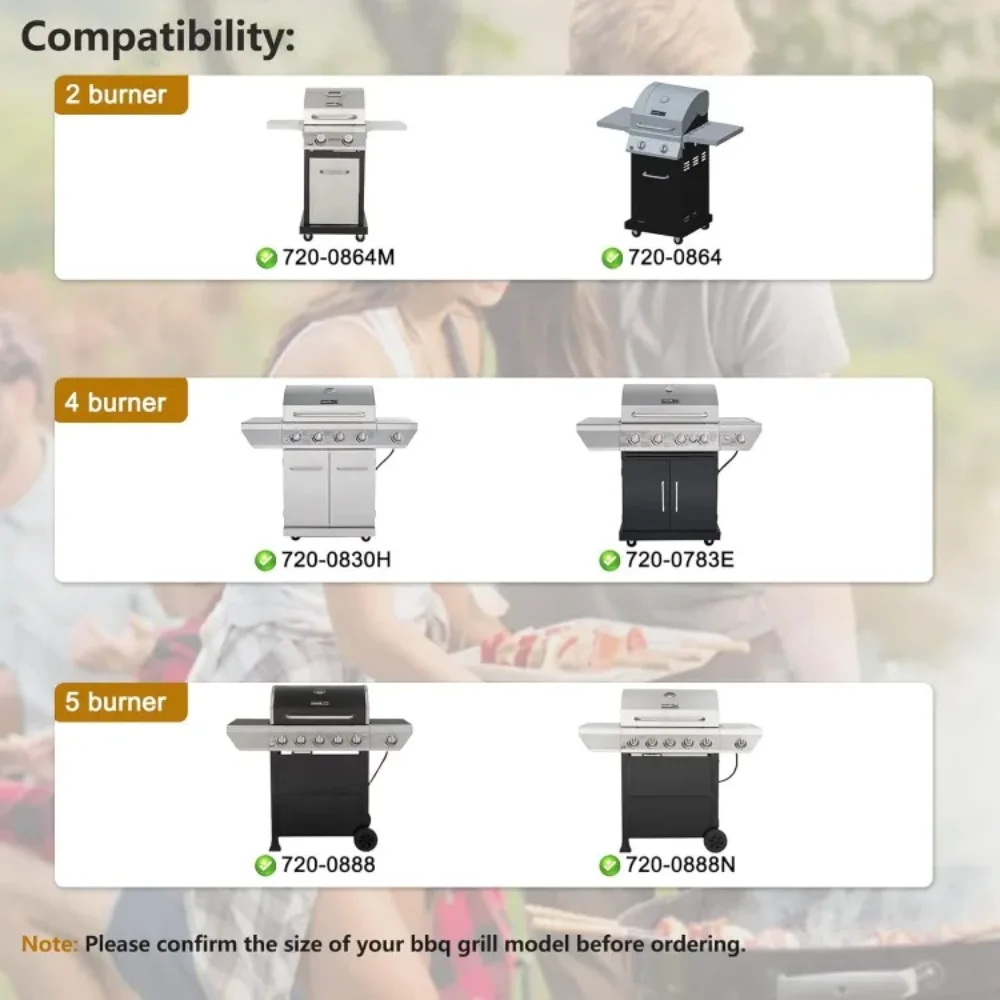 موقد قطع غيار الشواية، علامة الأعضاء 720-0882D، الشوايات والطهي الخارجي #2