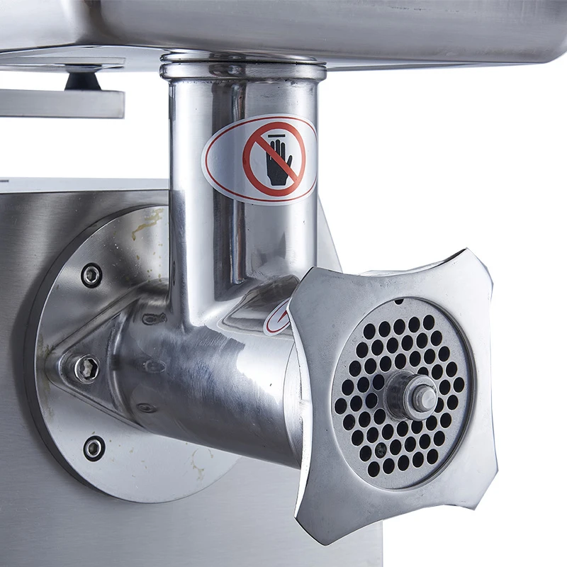 Grinder Stainless Steel Commercial Meat Mincer  Rotation Speed 190r/m Meat