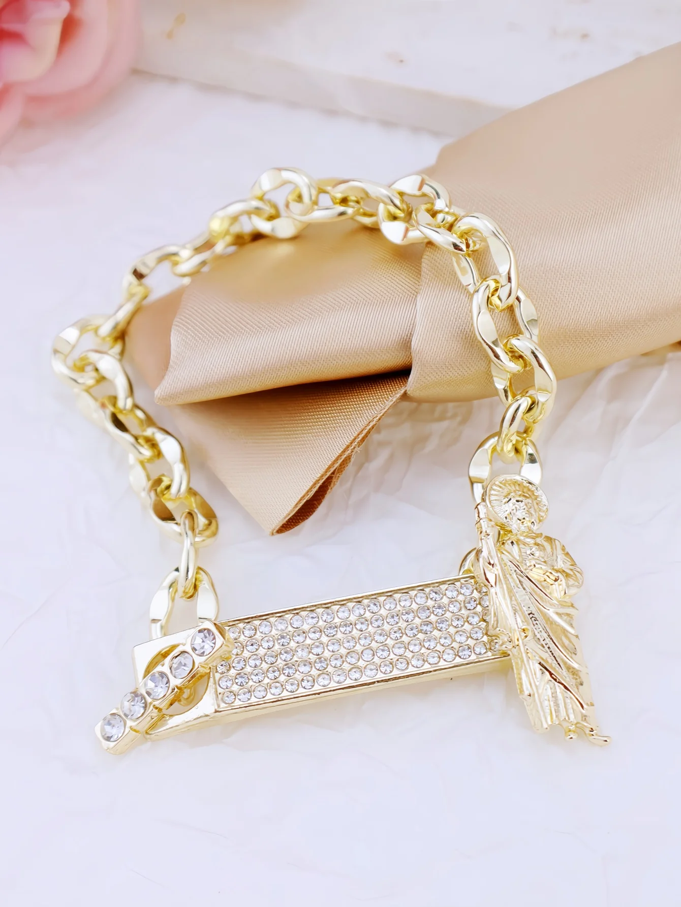 Fashion Simple St. Jude Bracelet Women\'s St. Judas Saint Jude Bracelet Religious Element Jewelry