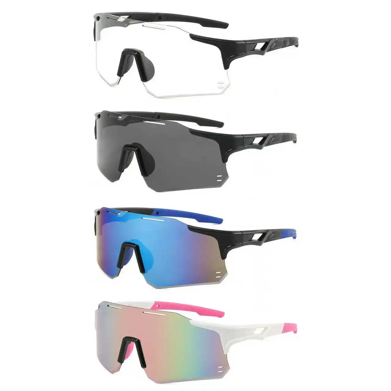 

New Fashionable Cycling Glasses for Men, Windproof and Sandproof Glasses, Women's Outdoor Sports Mountaineering Glasses, Photochromic Sunglasses