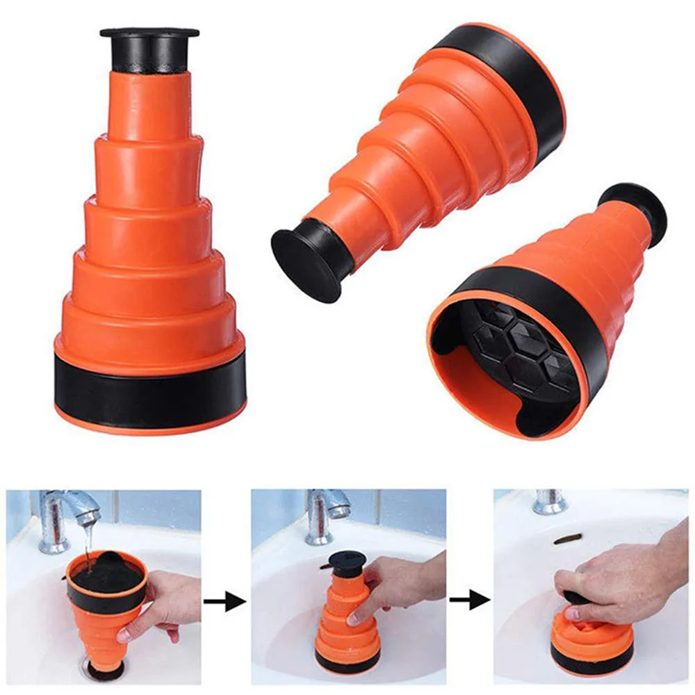 Clog Drain Cleaning Remover Tool Kitchen Plunger Sink Sewer Dredge Pipe High Pressure Air Blaster Pump for Bathroom Toilets