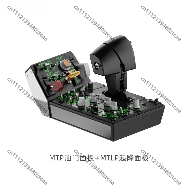 High Precision Flight Throttle Controller With Vibration Feedback For Military Aircraft Simulation